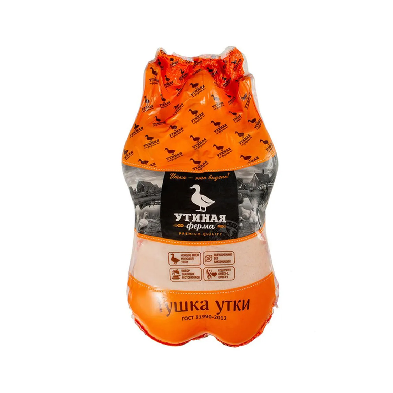 УТКА тушка 2,6-2,8 кг, УТИНАЯ ФЕРМА, РОССИЯ