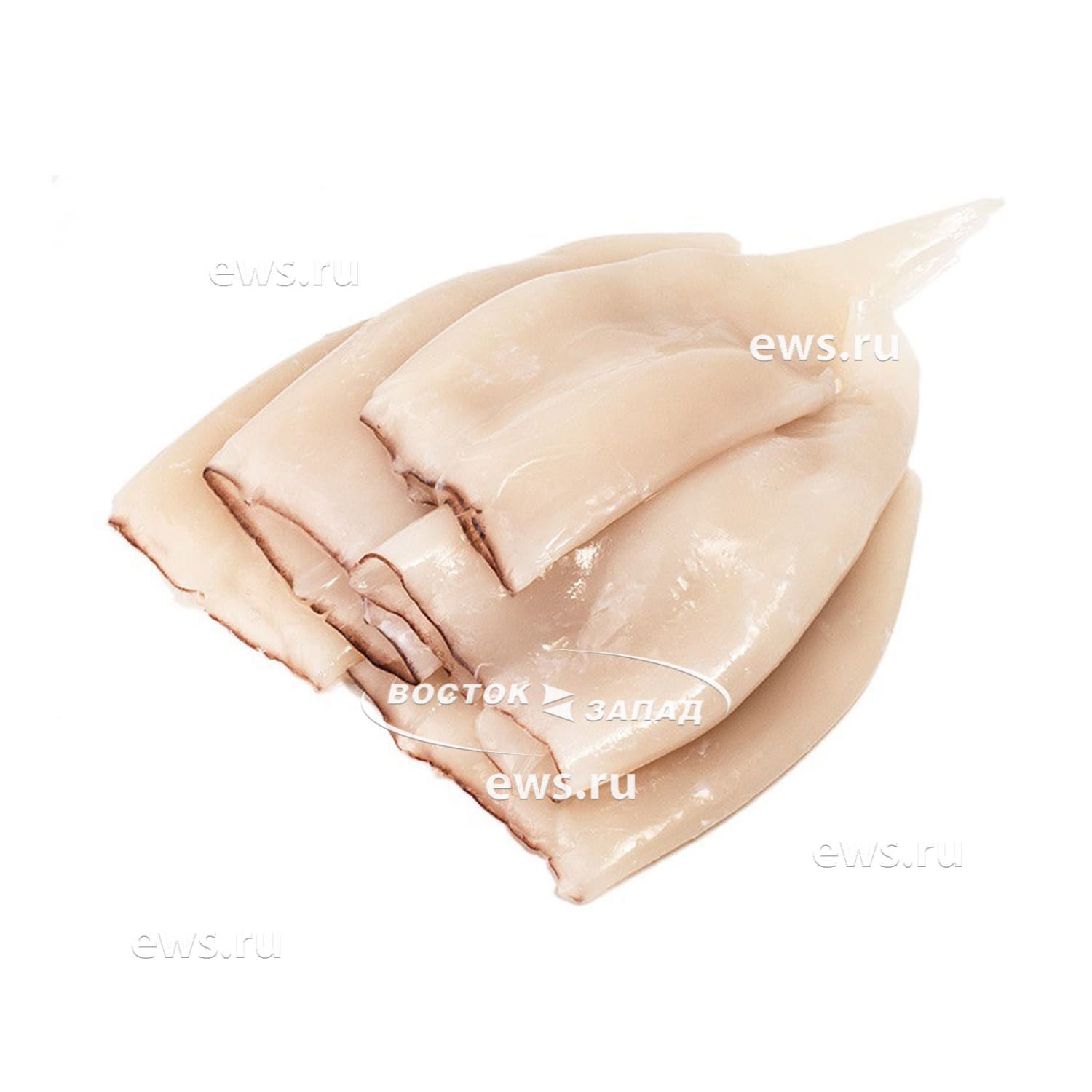 КАЛЬМАР Командорский свежемороженый очищенный 1 кг индивидуальная упаковка, РОССИЯ