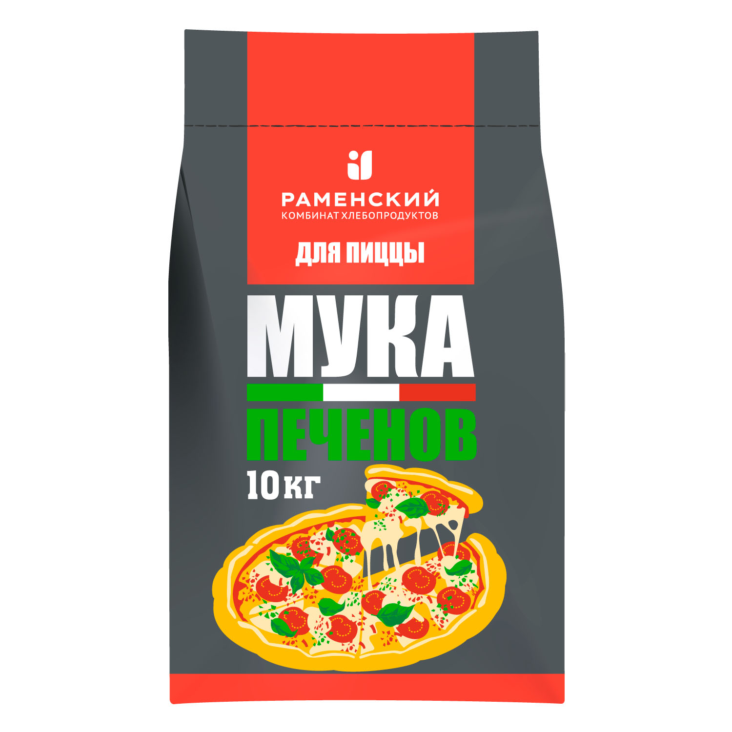 МУКА пшеничная для пиццы 10 кг, ПЕЧЕНОВ, РОССИЯ