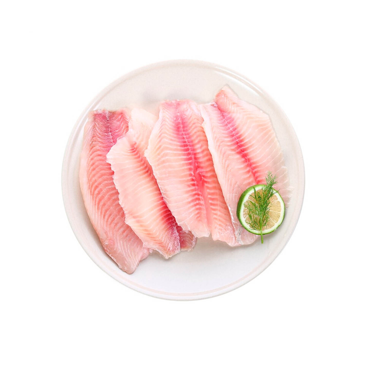 ТИЛАПИЯ свежемороженая филе без шкуры 3-5 oz 10 кг 5%, КИТАЙ