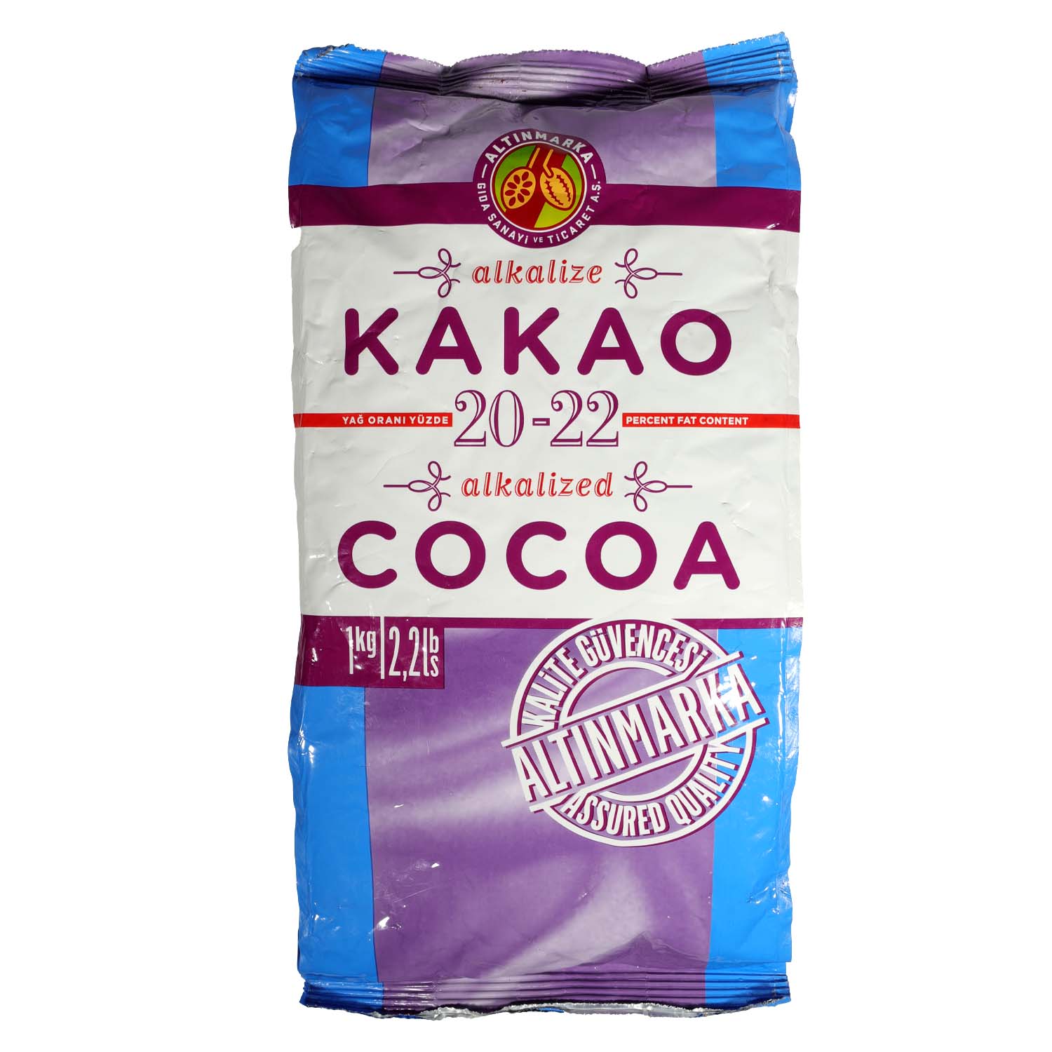 КАКАО 20-22% черно-коричневый premium алкализированный 1 кг, ALTINMARKA, ТУРЦИЯ